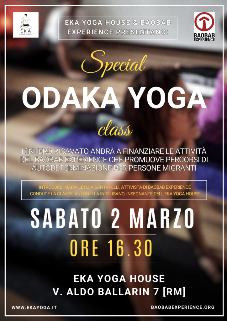 EKA YOGA HOUSE per BAOBAB EXPERIENCE [Special Odaka Yoga Class]